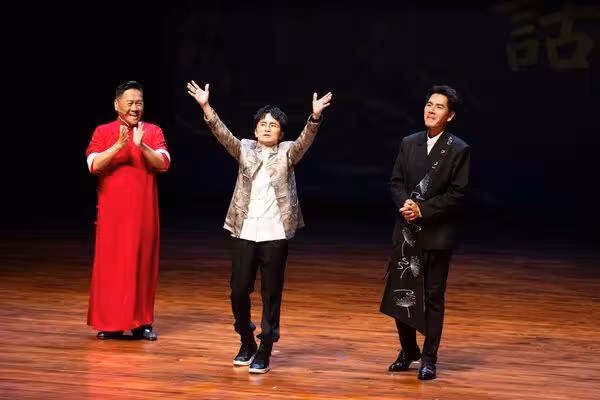 王傳一回外婆家鄉講相聲…開場起火爆衝突 演到一半大咖嘉賓現身