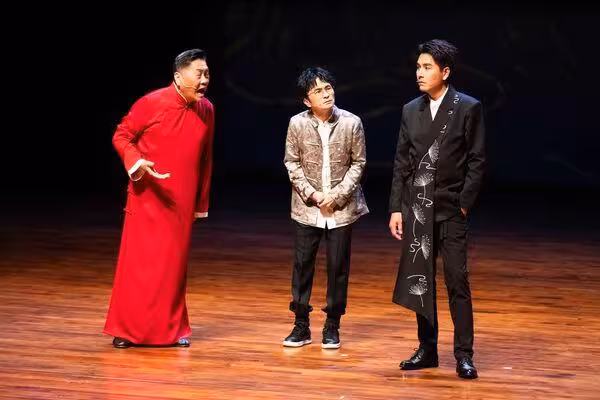 王傳一回外婆家鄉講相聲…開場起火爆衝突 演到一半大咖嘉賓現身
