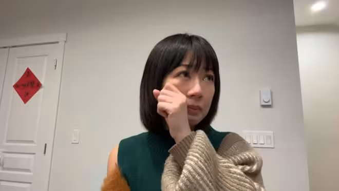TVB前女星移居加拿大崩潰大哭!老公竟反嘲:回香港做《東張西望》吧