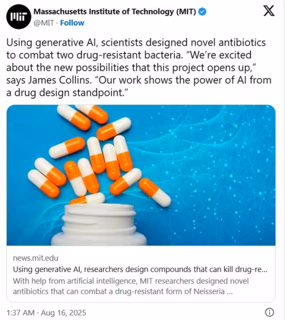 AI突破醫學界限，或將治癒長期難治的疾病，引發科學界震動！