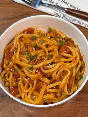 番茄肉醬拌面🍜
