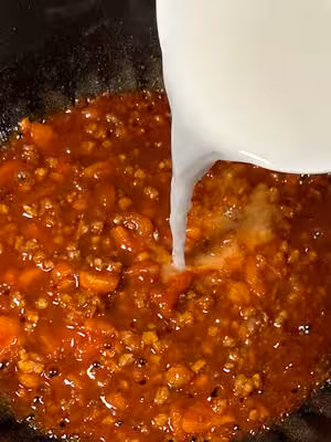 番茄肉醬拌面🍜