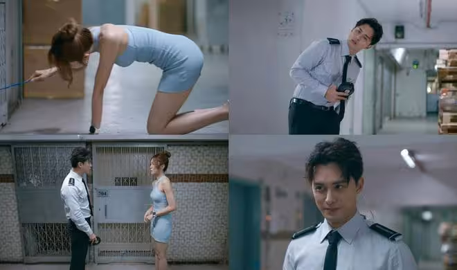 TVB花旦跪地上大曬火辣身材！TVB小生驚喜客串！兩人上演搞笑一幕！