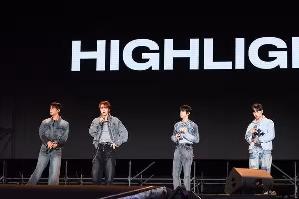 直擊/Highlight唱完櫻花季「約定下次見」返韓 機場探頭揮手超暖