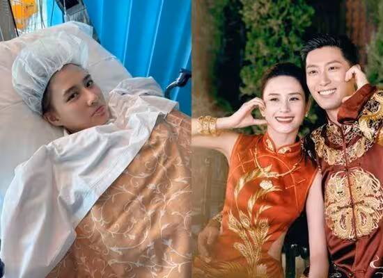 何超蓮突PO病床照!戴手術帽「憔悴病容曝光」 真相曝光網笑翻