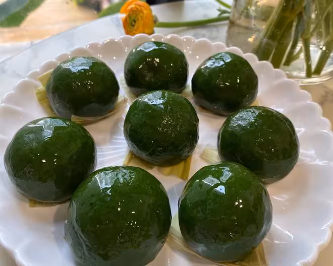 不會塌3天還Q彈的青團