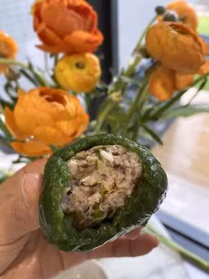 不會塌3天還Q彈的青團