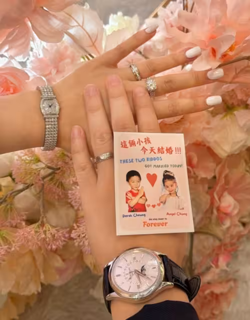 恭喜！港姐議員與香港富三代正式結婚！疑似有孕！男方曾豪言娶妻不生有何用