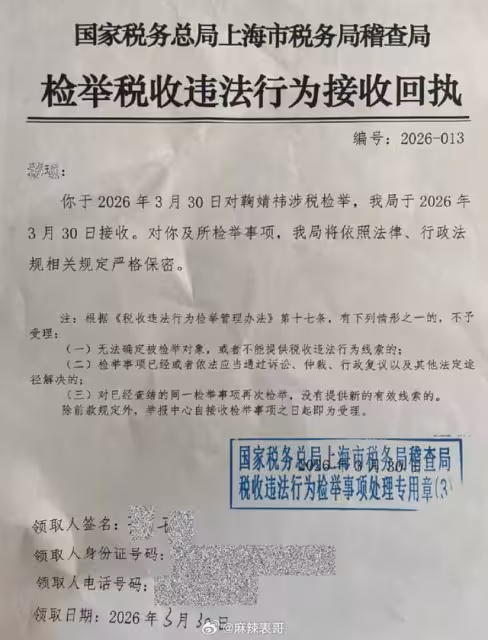 鞠婧禕遭絲芭實名檢舉逃漏稅!賺5000萬隻報1100萬 官方正式調查