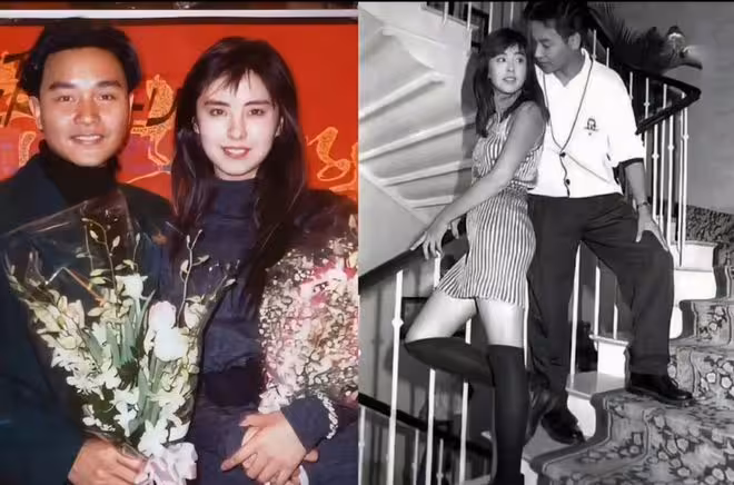 張國榮逝世23周年!王祖賢現身紀念長椅緬懷!曬珍貴合照:記憶在心中