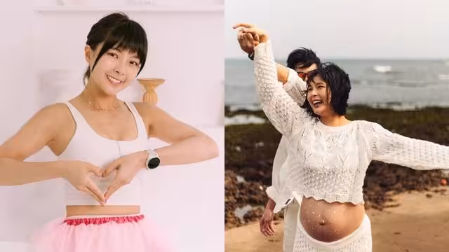 黃沐妍倒數卸貨曬孕肚照　產前一月身材曝光：幸福真實存在
