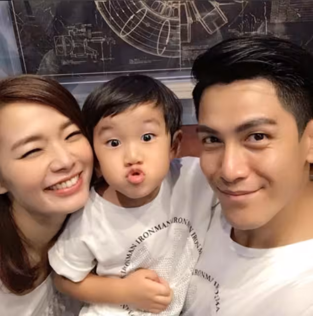 TVB長腿女星大曬兒子獲獎照！被指撞臉林俊傑！離婚8年至今單身！