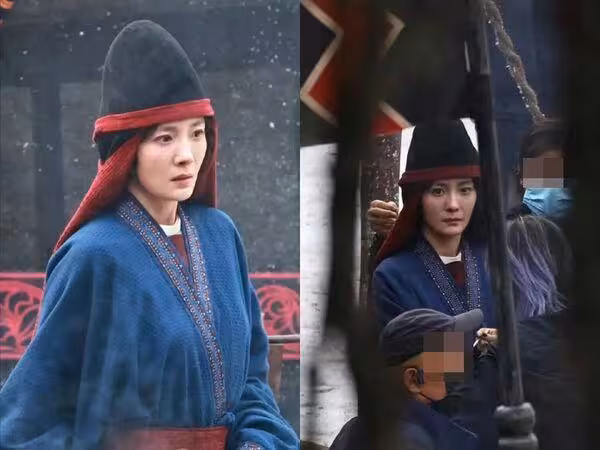 楊冪13億歷史劇少女造型曝!男主高帽配耳環…陸網:離開粉底液了
