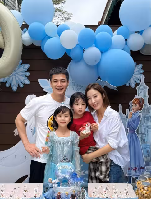 TVB花旦楊茜堯女兒6歲生日！神態氣質酷似媽媽！被贊漂亮的像AI！