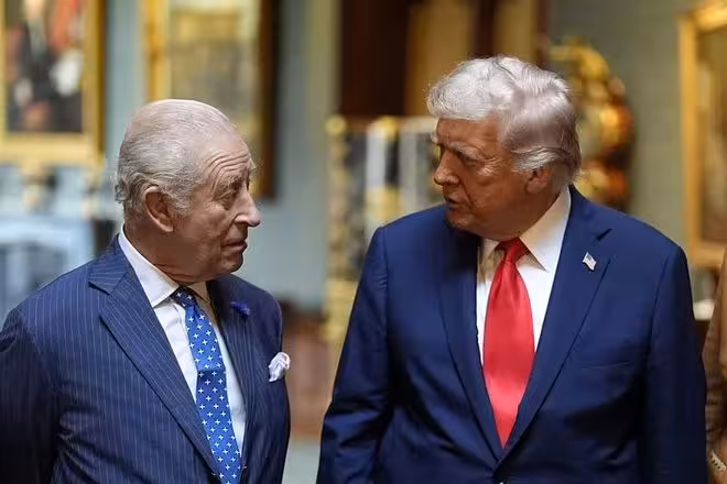 77歲癌症國王赴美見特朗普，背後真相震驚所有人！