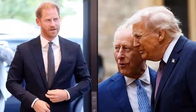 哈里先發制人，特朗普反擊查爾斯：我才是真正的英國代表！