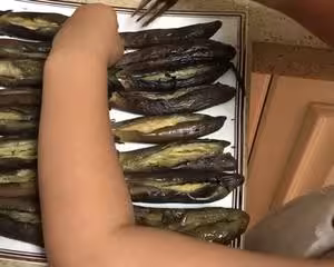 簡單蒜茄子