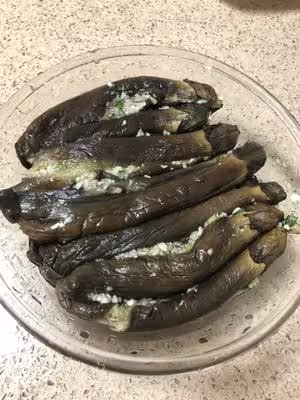簡單蒜茄子