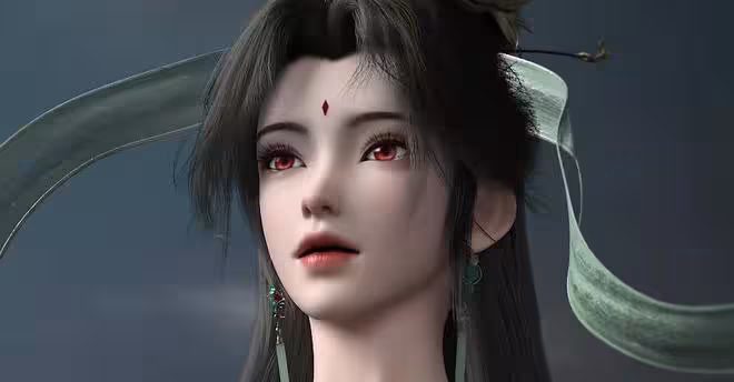 完美世界：女神冥登場，一身紅衣，美艷又性感，清漪粉絲破防了