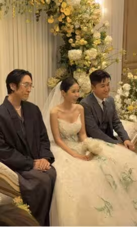 全韓國人反對他們結婚！44歲女星成功嫁了　大咖歌后婚禮獻唱