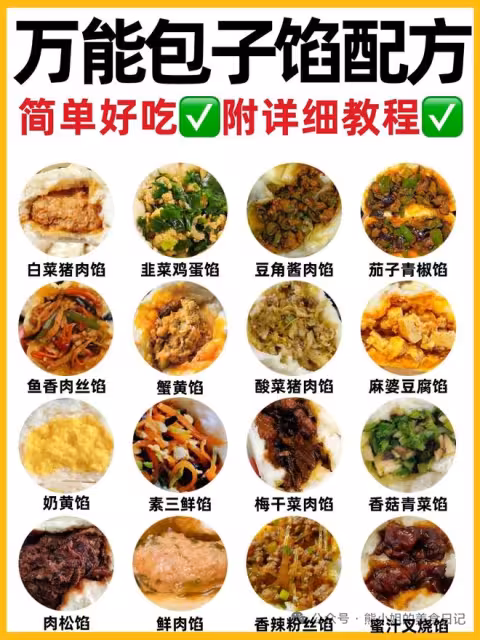 包子餡配方