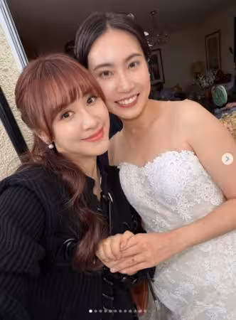 Sandy當伴娘哭了!「台上遇突髮狀況」致詞鬆口婚姻真心話:會更好的