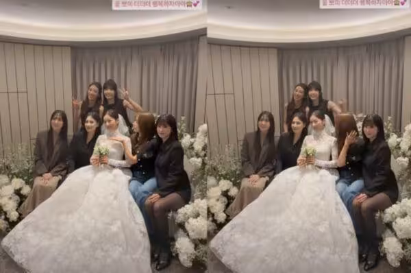 普美婚禮Apink大合體！洪瑜暻也現身「獨缺孫娜恩」再掀不合傳聞