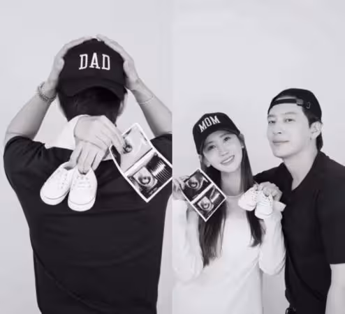李多海結婚3年42歲報喜！　摟SE7EN曬超音波照甜喊：變3個人了