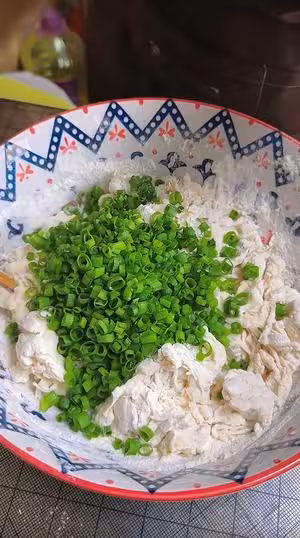椒鹽蔥花酥餅