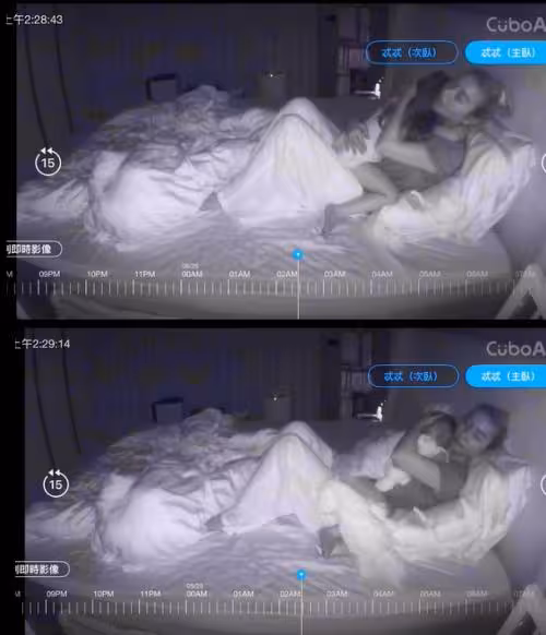 許維恩2歲女看診2次「夜咳到吐」　她心疼抱整晚監視器畫面曝光
