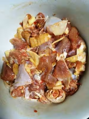 土豆炒雞肉