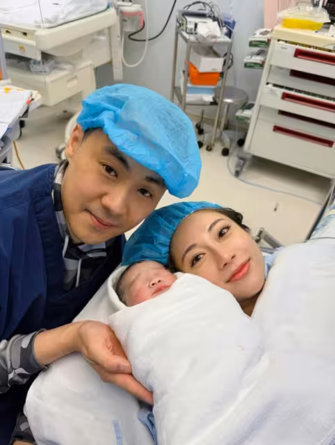 恭喜!TVB拜金港姐宣布生下兒子!大曬一家三口合照!曾自爆為變美臉上注射針劑