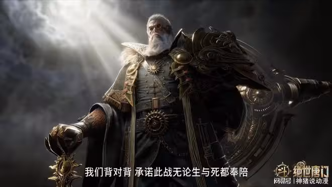 絕世唐門新畫面已出,頂級魂導師孔德明建模曝光,壓迫感太強了