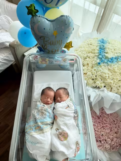 恭喜!香港女星宣布雙胞胎出生!結婚7年透過試管嬰兒才成功造人!