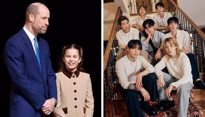 夏洛特公主被曝「點名」要看BTS演唱會!威廉或再度陪女兒追星!