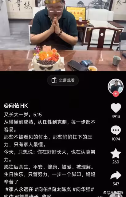 向太破冰小兒子！昔拉黑斷絕關係　留言喊話「奔4大人長點心」