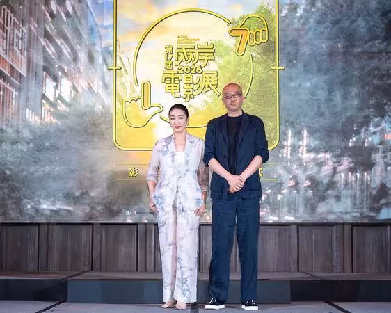兩岸影展/張頌文首訪台贊影迷! 揪辛芷蕾頭髮曝「威尼斯影后」超敬業一面