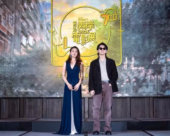 兩岸影展／張頌文首訪台贊影迷！　揪辛芷蕾頭髮曝「威尼斯影后」超敬業一面