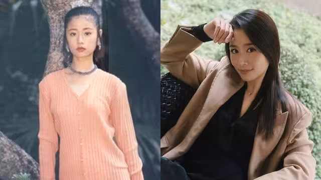 林心如帶女兒「重遊出道地淡水」　曬模特舊照青澀模樣曝