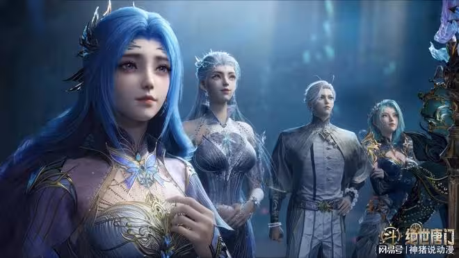 亡國公主棲身史萊克偶遇故人，二人久別重逢，高顏值暮雪回歸劇情