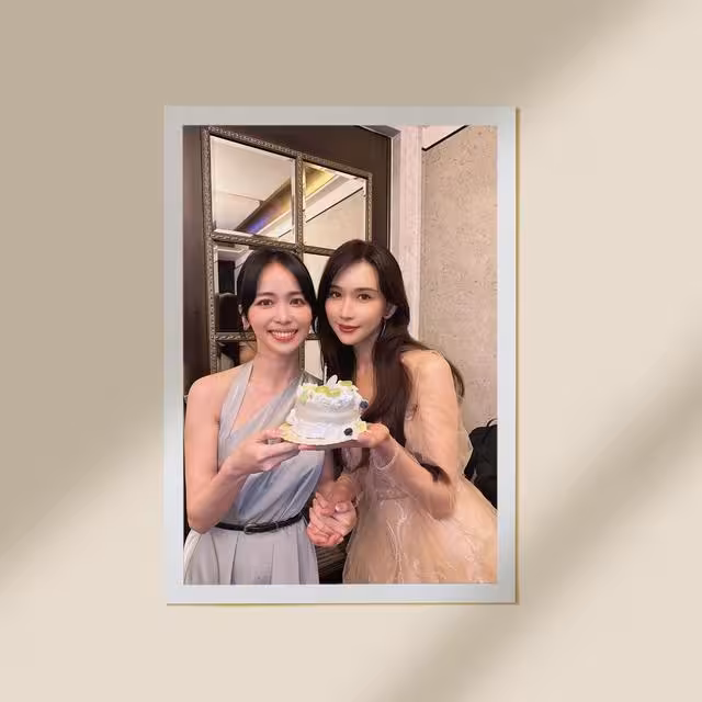 林志玲親捧蛋糕為她慶生！　陳明珠後台驚呆：我只是個渺小主持人