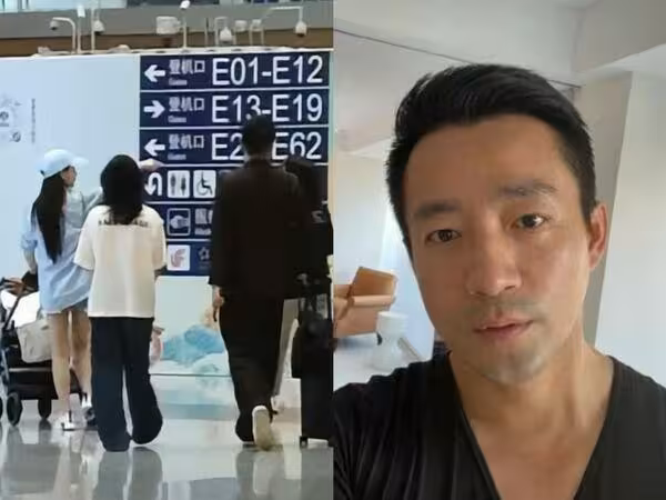 大S豪宅風波未歇!汪小菲被目擊現身機場 攜妻小飛台北「畫面曝光」