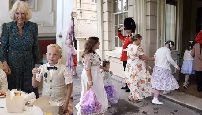 卡米拉罕見喊話見繼孫,王室這步棋哈里夫婦敢接嗎?