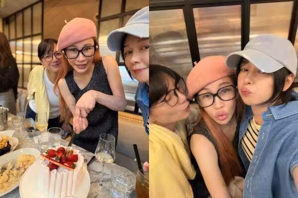 溫嵐挺過敗血休克首露面! 現身天后聚會慶生吐願望:健康平安
