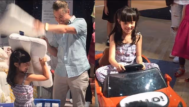 黃嘉千「7歲混血女兒」近照曝光迷倒粉絲！被封為「沒有公主病的公主」私下與爸爸超甜
