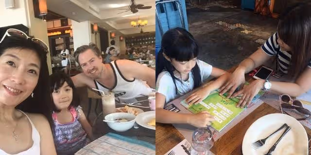 黃嘉千「7歲混血女兒」近照曝光迷倒粉絲！被封為「沒有公主病的公主」私下與爸爸超甜