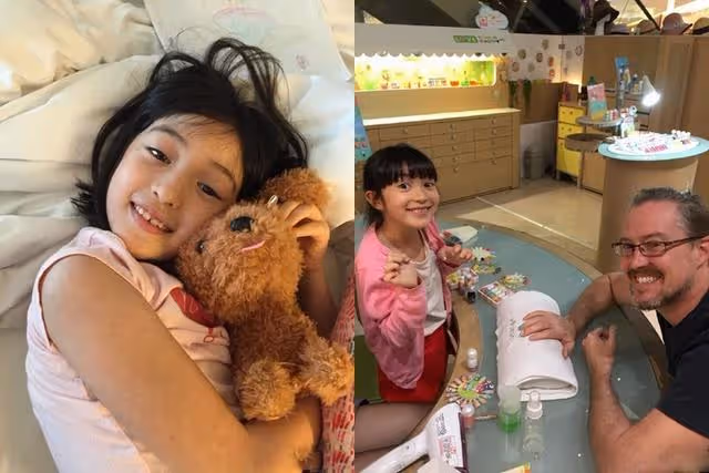 黃嘉千「7歲混血女兒」近照曝光迷倒粉絲！被封為「沒有公主病的公主」私下與爸爸超甜