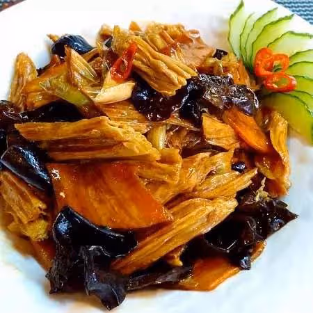 這樣的素菜能做出肉味來,那才叫本事!