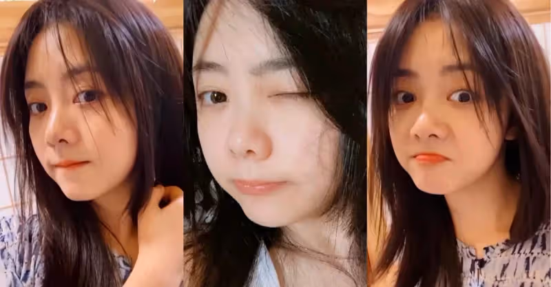 被譚松韻的「素顏殺」美到了！懟臉拍皮膚太好，她真不是大學生？