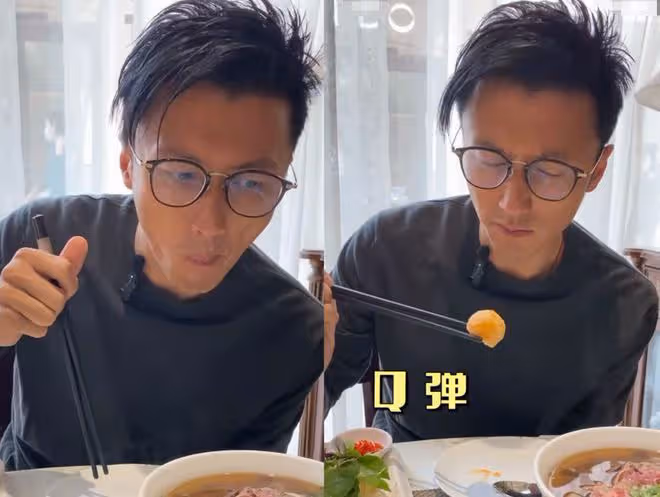 謝霆鋒出門吃越南菜，戴百萬手錶啃雞翅，網友：干點正事吧！